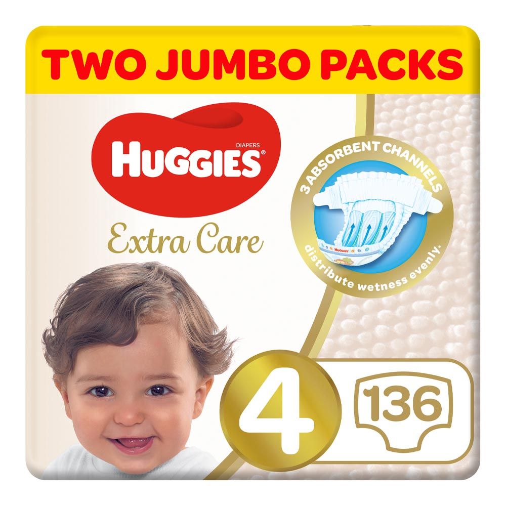 Pampers store 136 pack